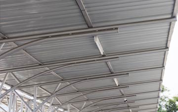 installing Hazelslack metal roofing